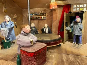 The glowing pickle bar (Electric Circus)