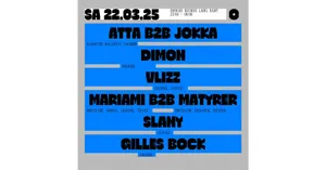 Flyer Odonien Records Label Night